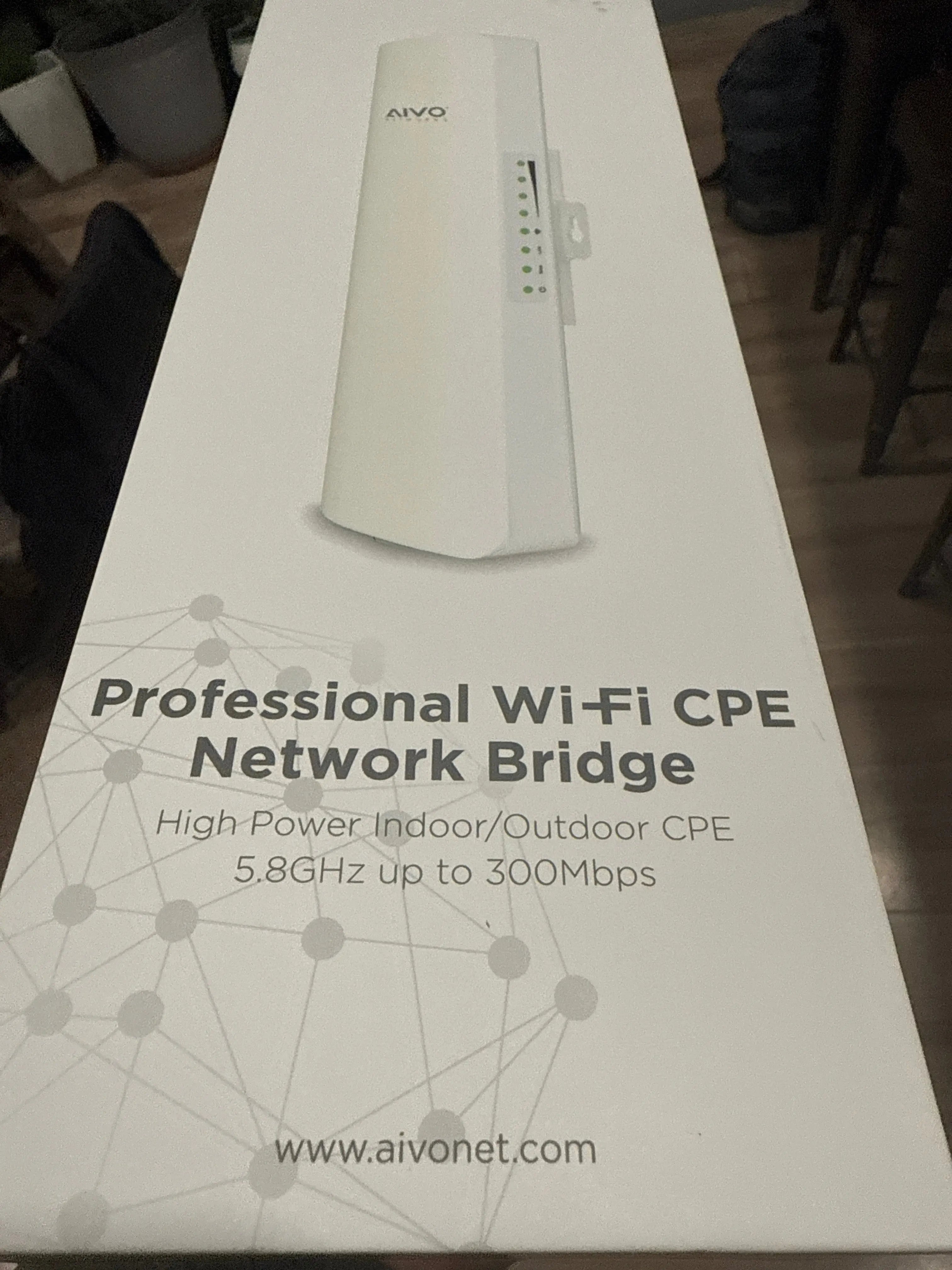 AIVO Networks Wi-Fi Network Bridge Configuration ANCP3005Q - Avenger Security