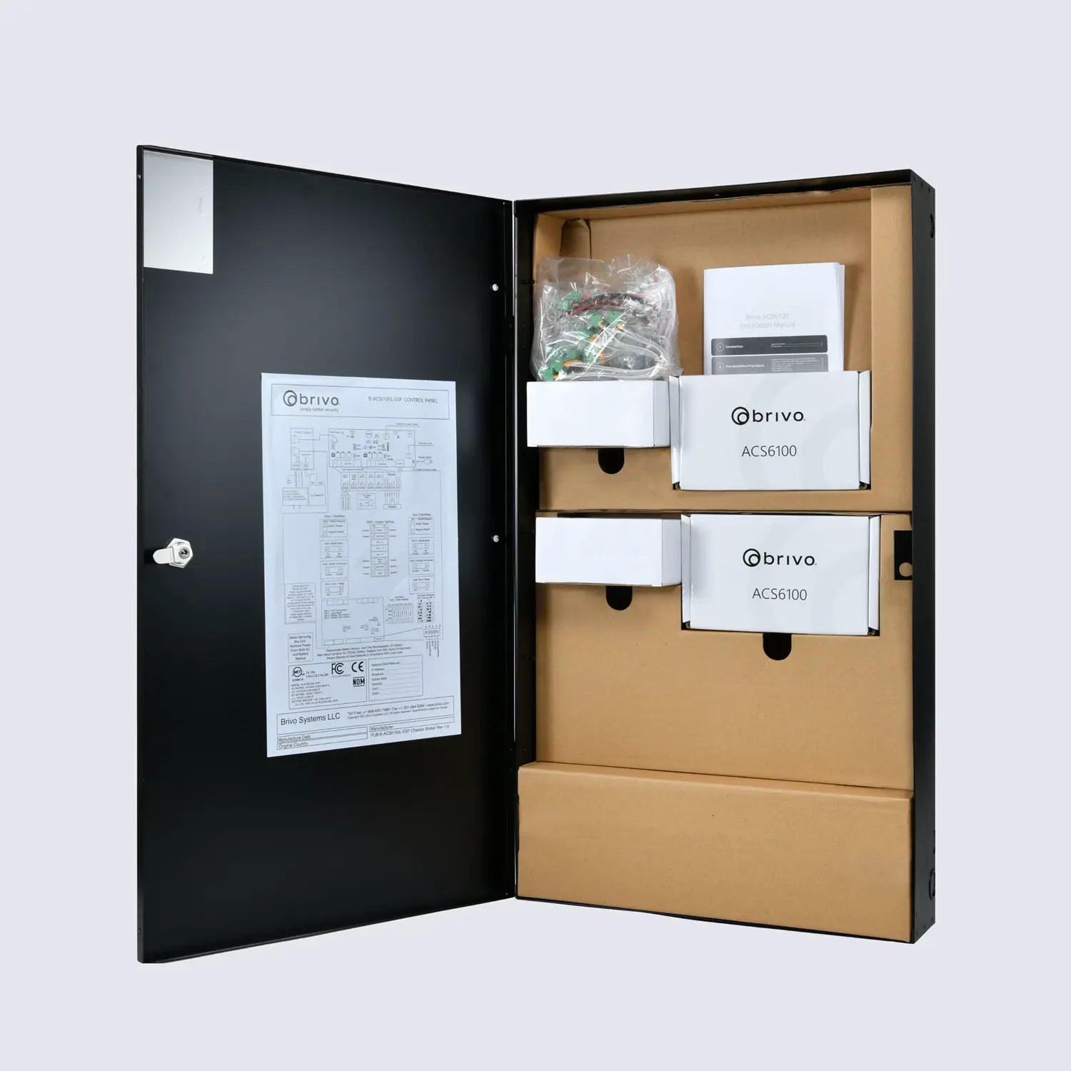 Brivo ACS6100 Large Expansion Can with Power - Avenger Security