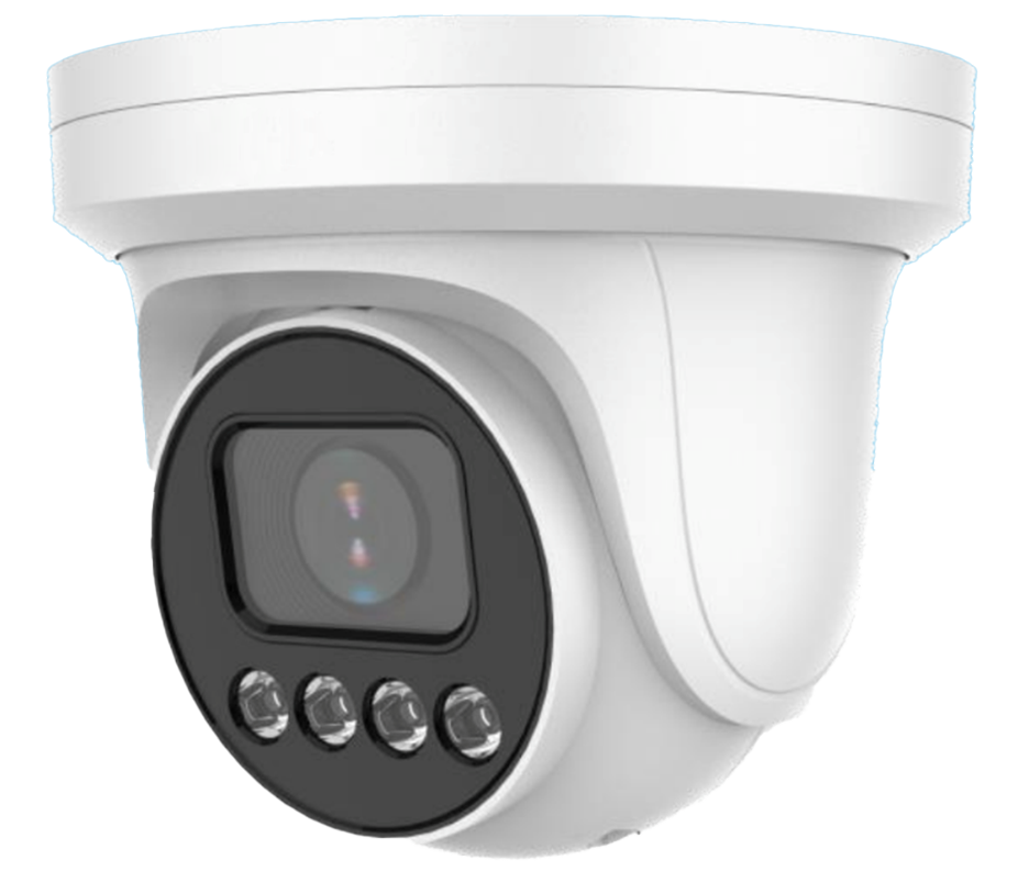 Eagle Eye Networks DT02 4MP Outdoor Turret Camera – Motorized Lens, NDAA, IR, PoE, IP66