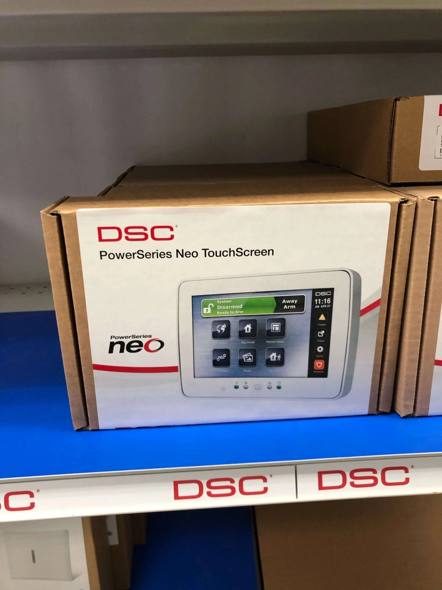 DSC neo HS2 TCHP PowerSeries 7 Inch TouchScreen Keypad - Avenger Security