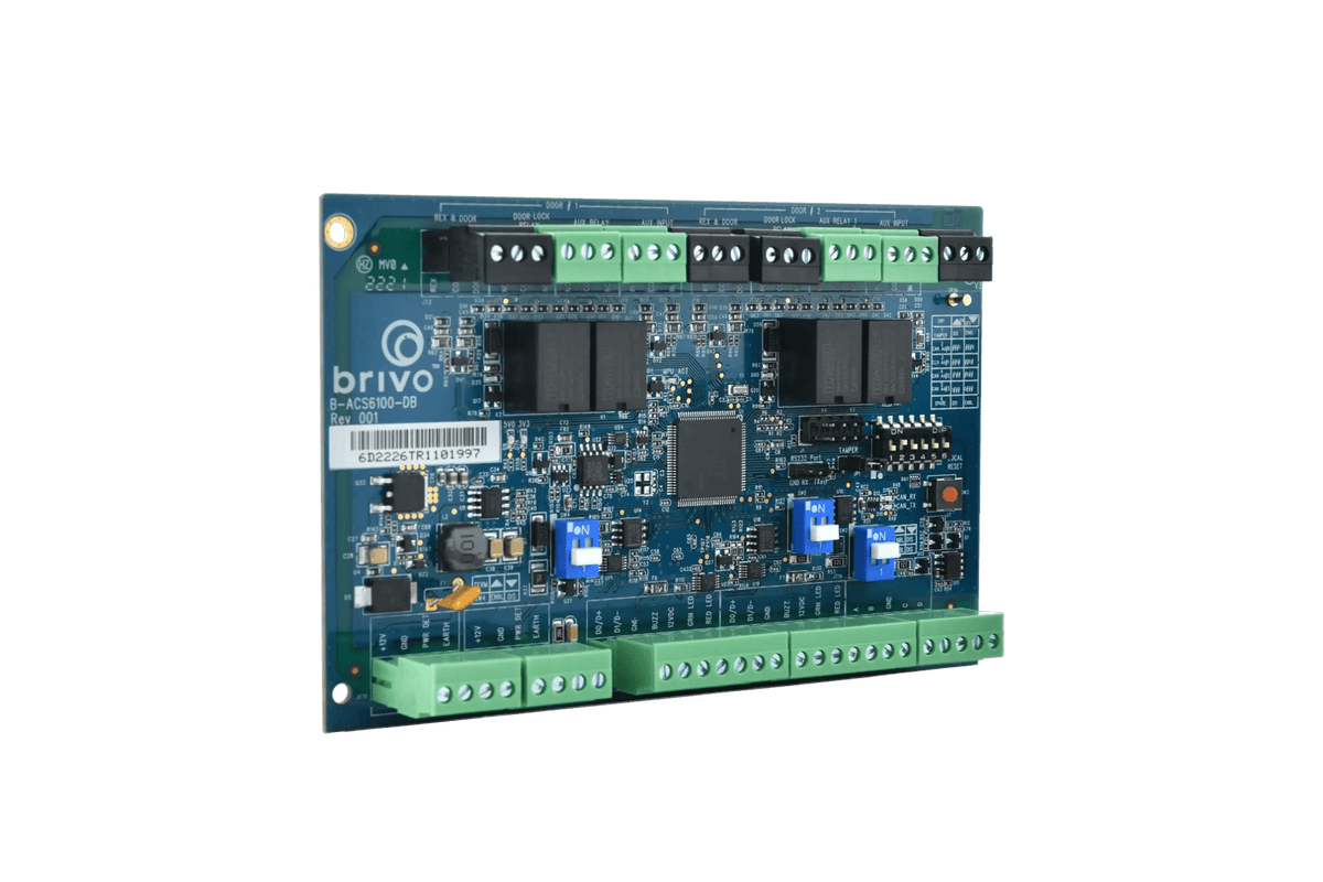 Brivo B-ACS6100-DB Two-Door Expansion Board – Avenger Security Brivo B-ACS6100-DB Two-Door Expansion Board – Avenger Security